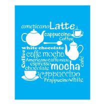 Stencil Tamako Café - 20X25Cm - Ref B443