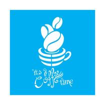 Stencil Tamako Café - 30X30Cm - Ref 7