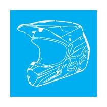 Stencil Tamako Capacete - 30X30Cm - Ref D141