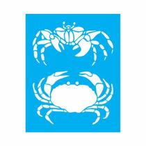 Stencil Tamako Carangueijo - 20X25Cm - Ref 9168