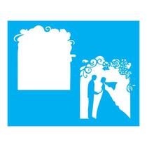 Stencil Tamako Casal - 20X25Cm - Ref 9435 Stencil Tamako Casal - 20X25Cm - Ref 9435
