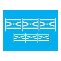 Stencil Tamako Cerca - 15X20Cm - Ref A2786 Stencil Tamako Cerca - 15X20Cm - Ref A2786