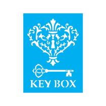 Stencil Tamako Chave Key Box - 15X20Cm - Ref 8551