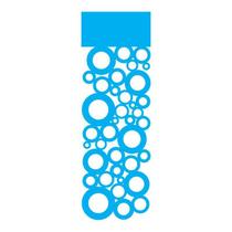 Stencil Tamako Círculos - 10X30Cm - Ref 218