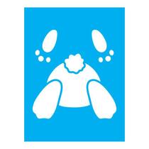 Stencil Tamako Coelho - 15X20Cm - Ref A2821