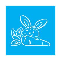 Stencil Tamako Coelho - 30X30Cm - Ref 9854