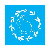 Stencil Tamako Coelho - 30X30Cm - Ref 9855