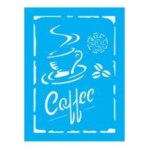 Stencil Tamako Coffee - 15X20Cm - Ref 276