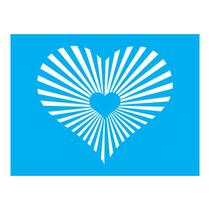 Stencil Tamako Coração - 15X20 - Ref A2999