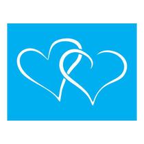 Stencil Tamako Corações - 15X20 - Ref A3001