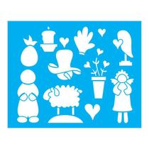Stencil Tamako Country - 20X25Cm - Ref B872