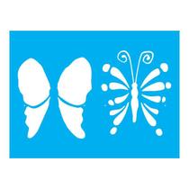 Stencil Tamako Country Borboleta - 15X20Cm - Ref A3482