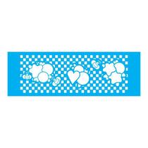 Stencil Tamako Country Floral - 10X30Cm - Ref 7767