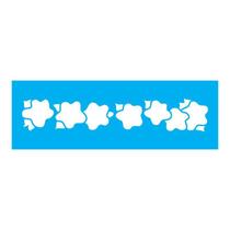 Stencil Tamako Country Floral - 10X30Cm - Ref 7768