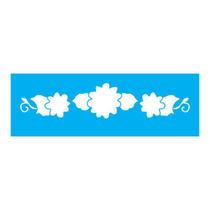 Stencil Tamako Country Floral - 10X30Cm - Ref 7772