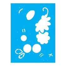 Stencil Tamako Country Floral - 15X20Cm - Ref A3501