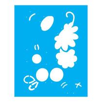 Stencil Tamako Country Floral - 20X25Cm - Ref B864