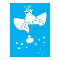 Stencil Tamako Country Joaninha - 15X20Cm - Ref A3492