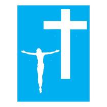 Stencil Tamako Cruz - 15X20Cm - Ref A2047 Stencil Tamako Cruz - 15X20Cm - Ref A2047