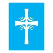 Stencil Tamako Cruz - 15X20Cm - Ref A2051