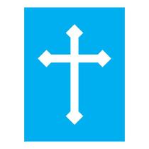 Stencil Tamako Cruz - 15X20Cm - Ref A3070