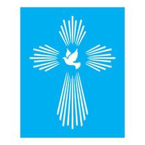 Stencil Tamako Cruz - 20X25Cm - Ref 9486