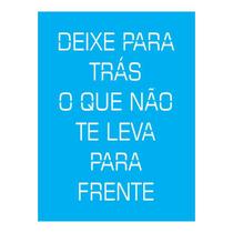 Stencil Tamako Deixe Para Trás - 15X20Cm - Ref A2220