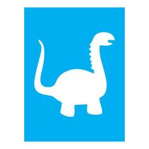 Stencil Tamako Dinossauro - 15X20Cm - Ref A3061