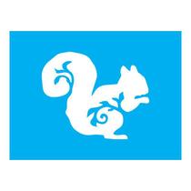 Stencil Tamako Esquilo - 15X20Cm - Ref A2406