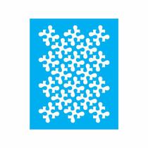 Stencil Tamako Estampa - 20X25Cm - Ref 9121