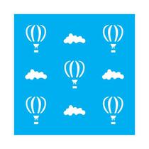 Stencil Tamako Estampa - 30X30Cm - Ref 9941