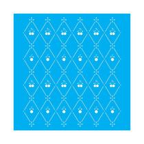 Stencil Tamako Estampa - 30X30Cm - Ref D112