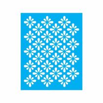 Stencil Tamako Estampa Abstrata - 20X25Cm - Ref 9106