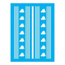 Stencil Tamako Estampa Dinossauro - 15X20Cm - Ref A3400