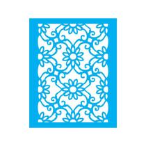 Stencil Tamako Estampa Floral - 20X25Cm - Ref 9268