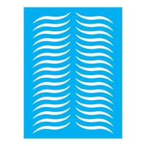 Stencil Tamako Estampa Linhas - 15X20Cm - Ref 852 Stencil Tamako Estampa Linhas - 15X20Cm - Ref 852