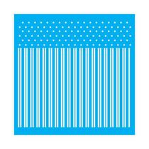 Stencil Tamako Estampa Linhas - 30X30Cm - Ref 9720 Stencil Tamako Estampa Linhas - 30X30Cm - Ref 9720