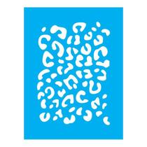 Stencil Tamako Estampa Onça - 15X20Cm - Ref 862