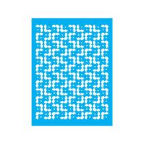 Stencil Tamako Estampa Textura - 15X20Cm - Ref 8502 Stencil Tamako Estampa Textura - 15X20Cm - Ref 8502