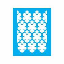 Stencil Tamako Estampa ulejo - 20X25Cm - Ref 9083 Stencil Tamako Estampa ulejo - 20X25Cm - Ref 9083