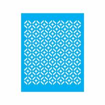 Stencil Tamako Estampa ulejo - 20X25Cm - Ref 9110 Stencil Tamako Estampa ulejo - 20X25Cm - Ref 9110