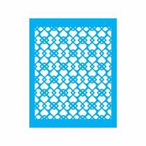 Stencil Tamako Estampa ulejo - 20X25Cm - Ref 9115 Stencil Tamako Estampa ulejo - 20X25Cm - Ref 9115