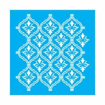 Stencil Tamako Estampa ulejo - 30X30Cm - Ref 9529 Stencil Tamako Estampa ulejo - 30X30Cm - Ref 9529