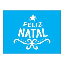 Stencil Tamako Feliz Natal - 15X20Cm - Ref A3446