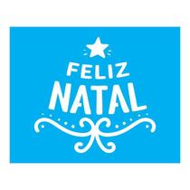 Stencil Tamako Feliz Natal - 20X25Cm - Ref B798
