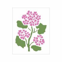 Stencil Tamako Floral - 20X25Cm - Ref 9040