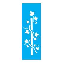 Stencil Tamako Floral Cerca - 10X30Cm - Ref 647 Stencil Tamako Floral Cerca - 10X30Cm - Ref 647