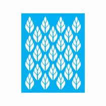 Stencil Tamako Folhas - 20X25Cm - Ref 9036