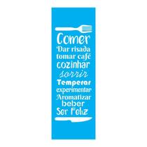 Stencil Tamako Frases - 10X30Cm - Ref 7660