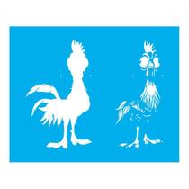 Stencil Tamako Galo - 20X25Cm - Ref 9406